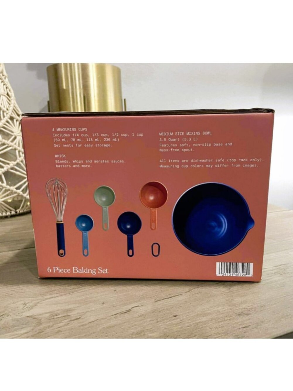 NEW Beautiful by Drew Kitchen Baking Set-Dark Blue-Kitchenware - Picture 3 of 4